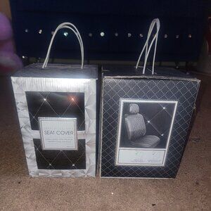 BLK Crystal Seat Cover